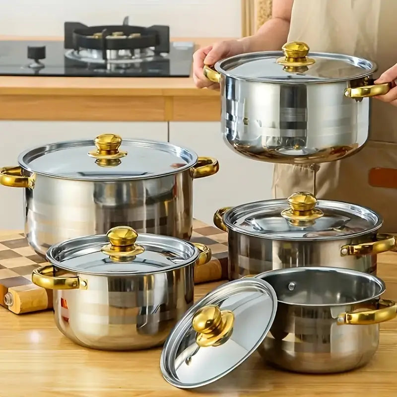 Steel Cookware Set