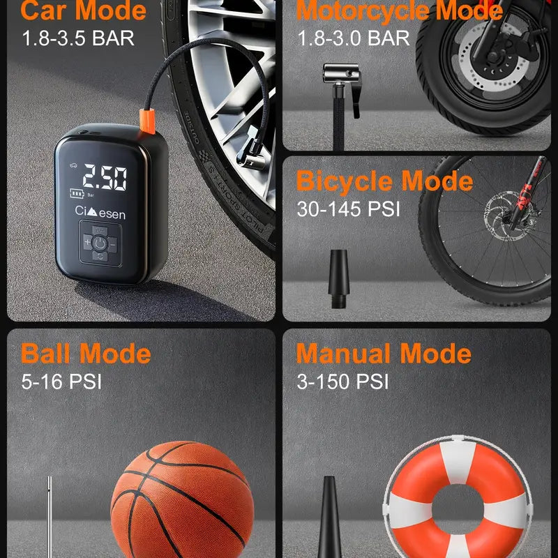 Portable Digital Tire Inflator
